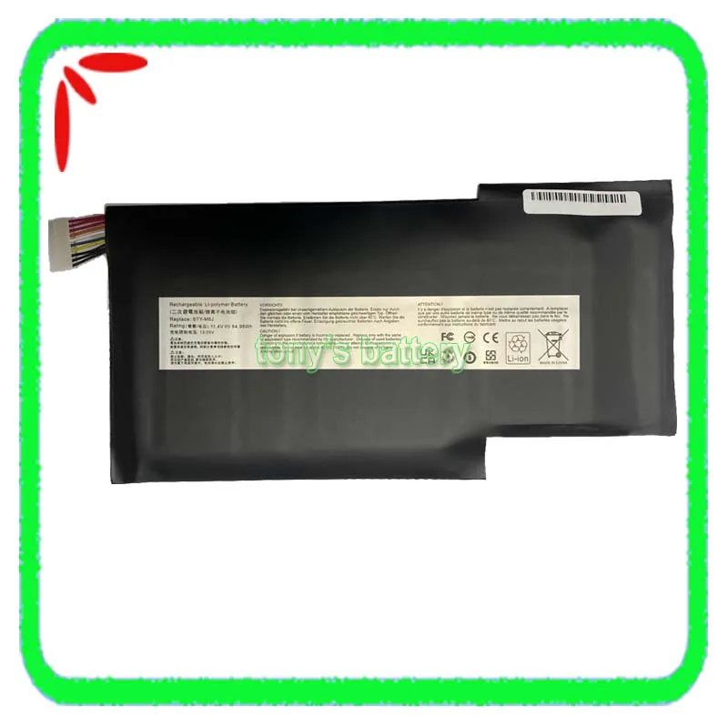 

New BTY-M6J Laptop Battery For MSI GS63 GS63VR GS73 GS73VR 6RF-001US 9N793J200 Tablet PC MS-17B1 MS-16K2 MS-16K4