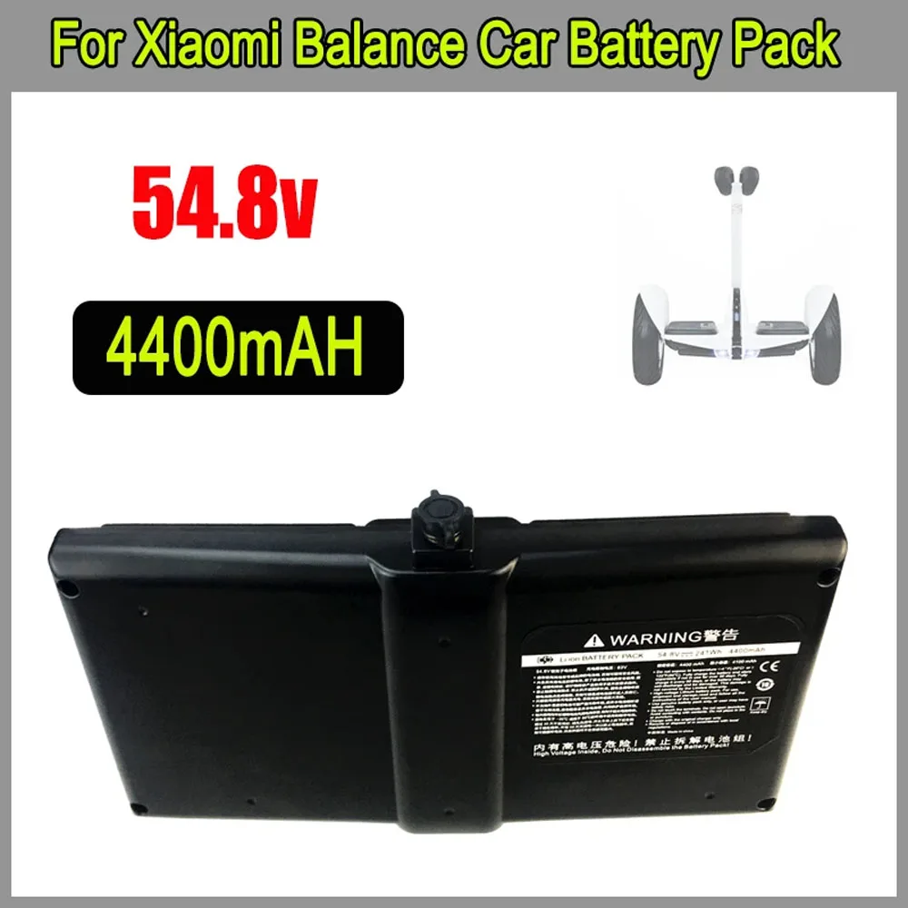 

SELF BALANCING Skateboard Battery 3-pin/4-pin 54.8V 4400mAH for Xiaomi Ninebot Segway MINI Lithium Cell Connection App with BMS