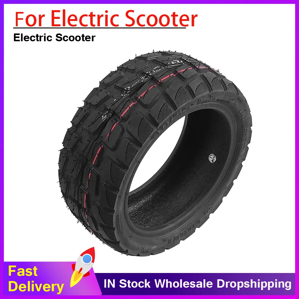 

Electric Scooter 10inch 90 55-6.5 Tubeless Tyre Widened and Wear-resistant Off-road Tires for Electric Scooter Vacuum Tyres