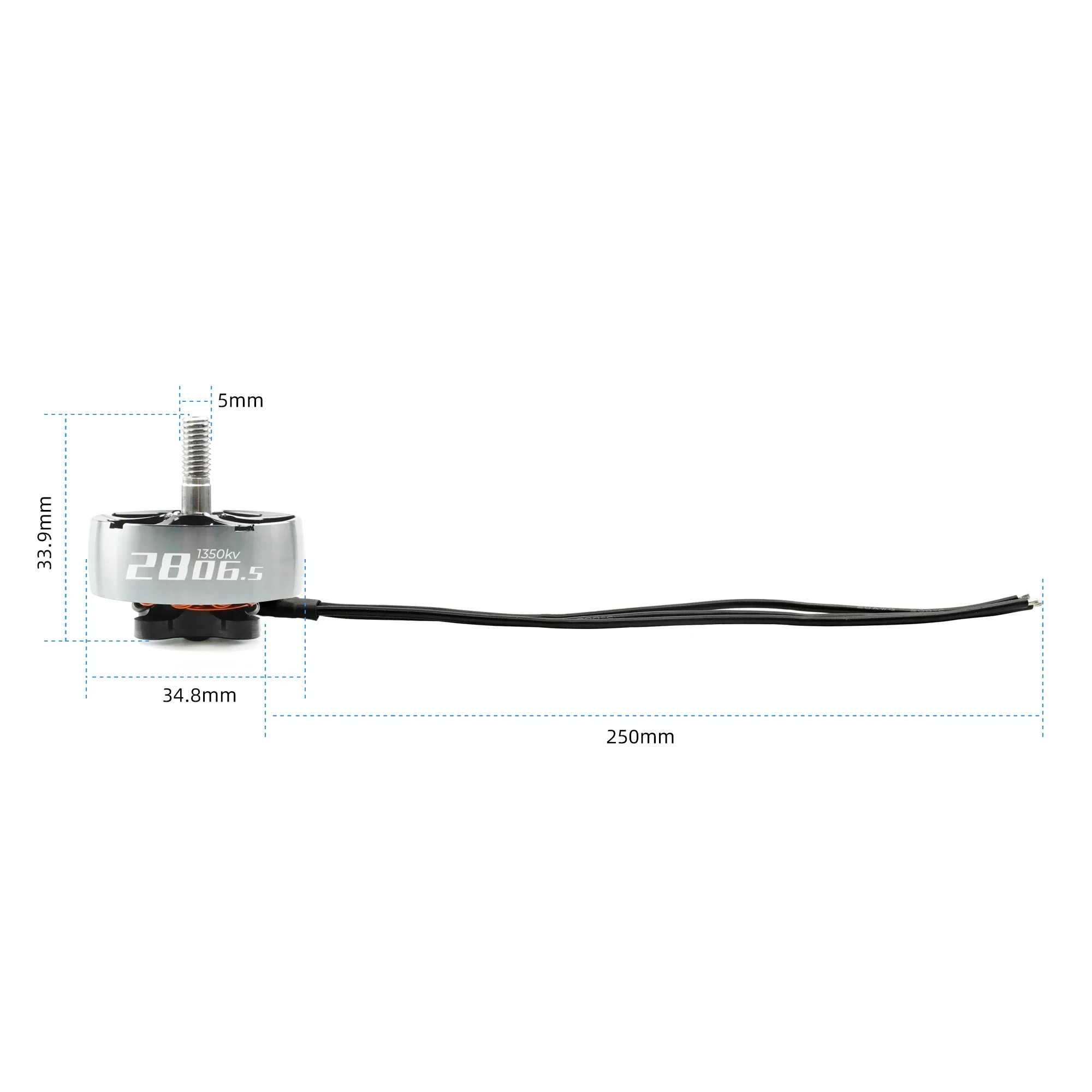 GEPRC 2806.5 브러시리스 모터, SPEEDX2, 1350KV, 4-6S