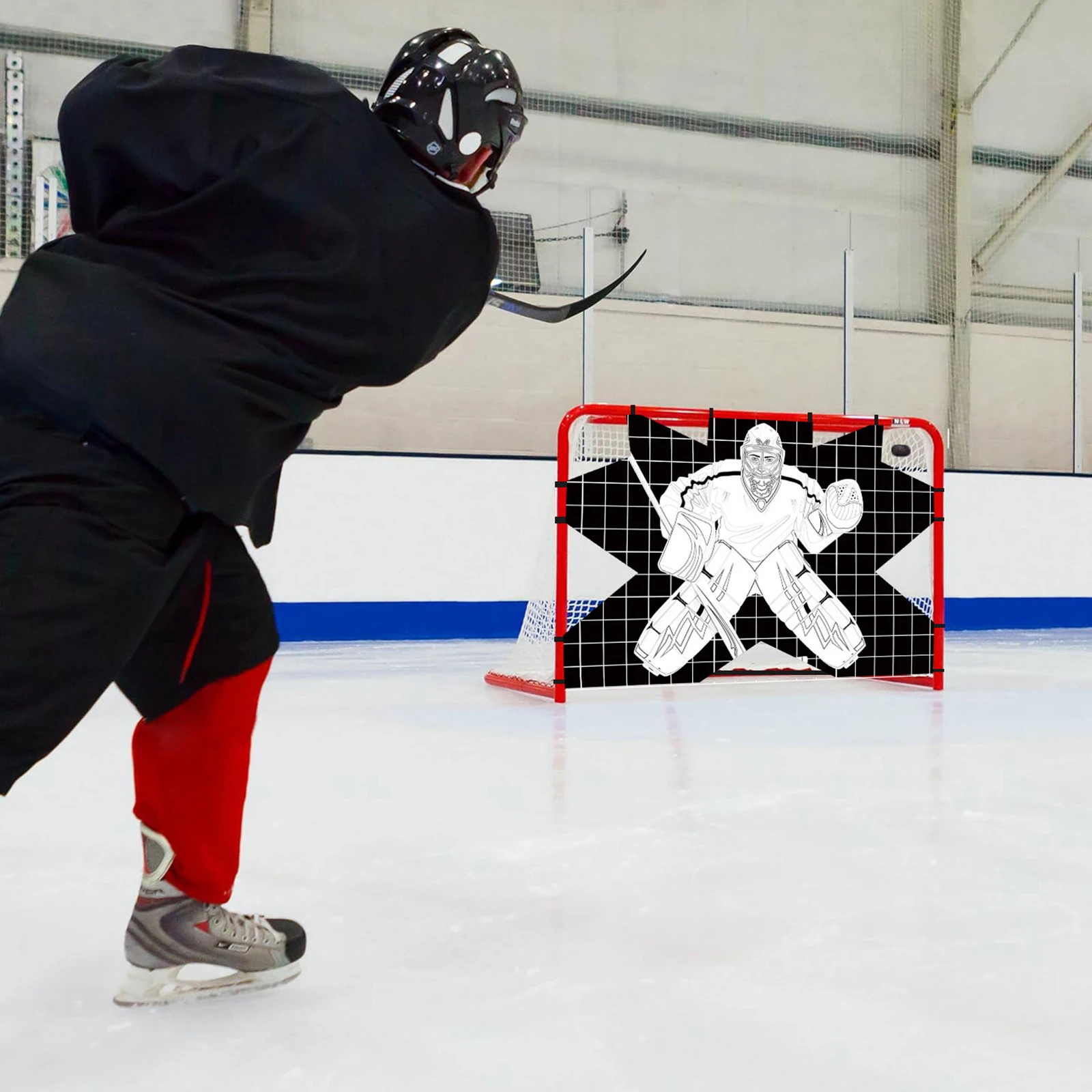 ice-hockey-target-net-tear-oxford-cloth-portable-hockey-net-door-frame-not-included-for-adults-practice-street