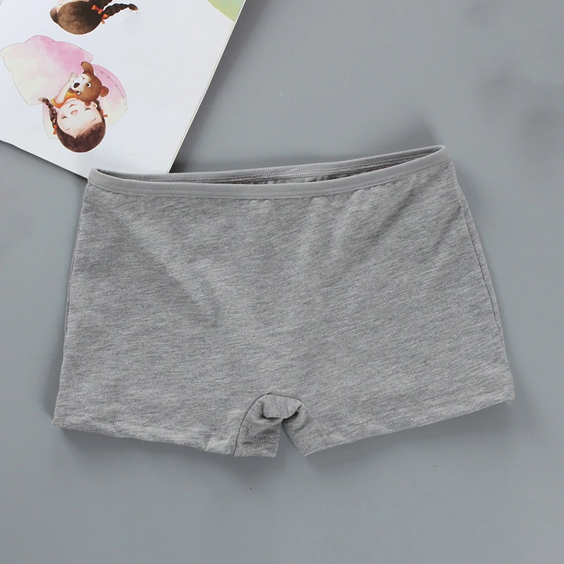 Underwear Underpants Men Shorts Stylish and Lightweight Solid Color Cotton Boxers for Kid Children Summer Shorts