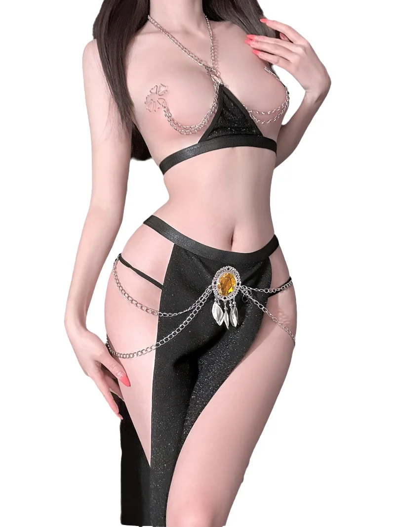 

Сексуальная униформа королевы с вырезом на шее, древний стиль, египетская униформа для девочек-кошок, сексуальные комплекты для косплея, одежда для ночного клуба, очаровательная 3H9Y