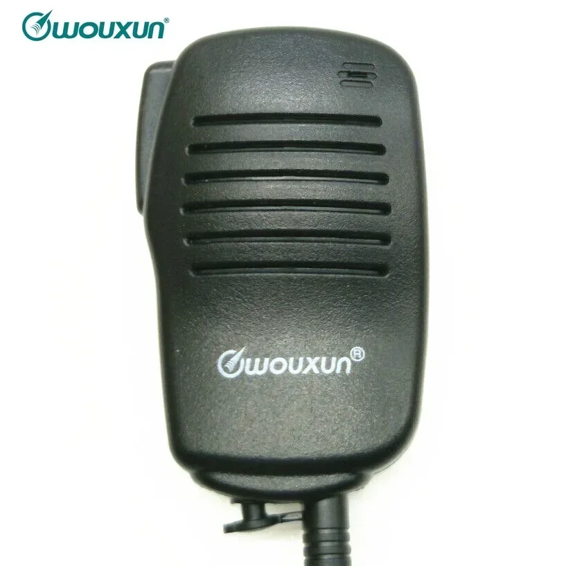 WOUXUN Handheld Microphone for KG-UVD1P UV6D 8D Plus KG9D Baofeng Kenwood Ham Radio Accessory Speaker Mini Mic