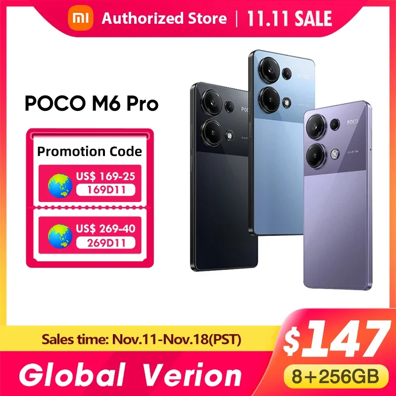POCO M6 Pro Global Version
