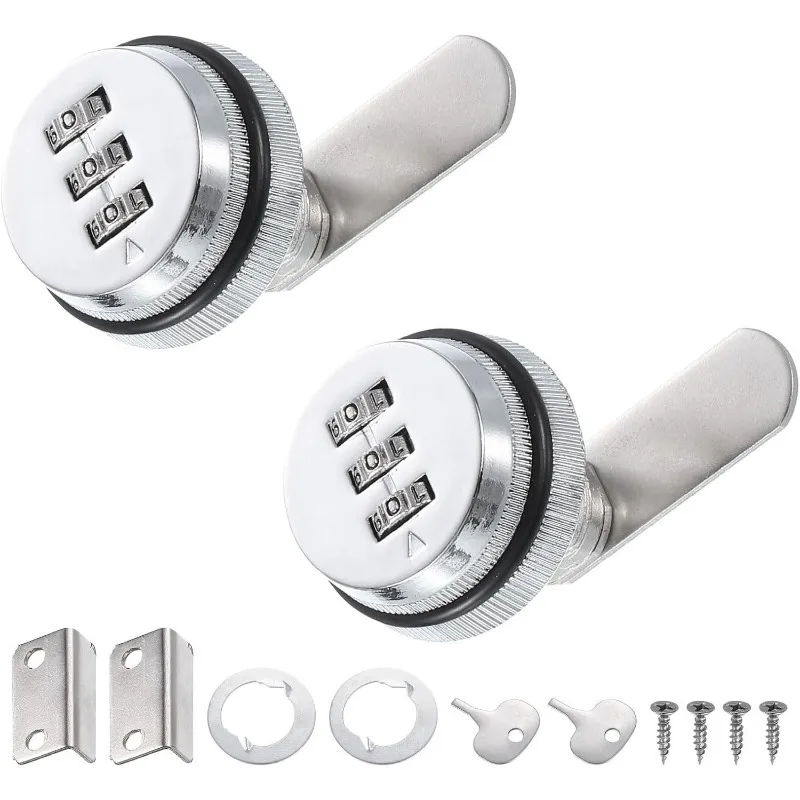 

2PC Password Tongue Lock Drawer Lock Mailbox Tool Cabinet Wardrobe Lock