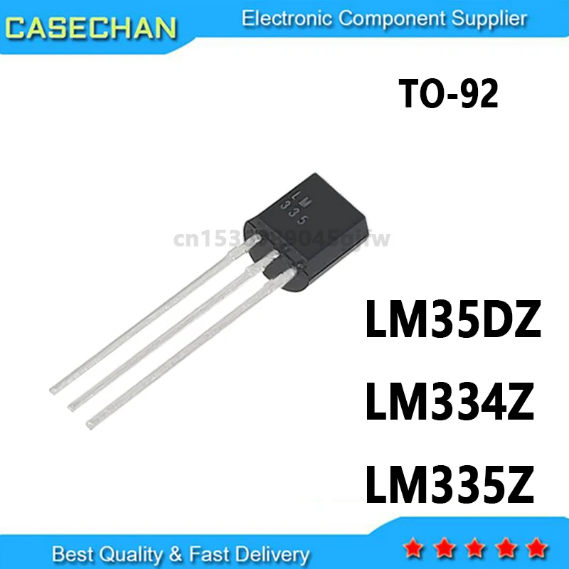 10PCS New and Original TO-92 LM35D LM334 LM335 LM35DZ LM334Z LM335Z