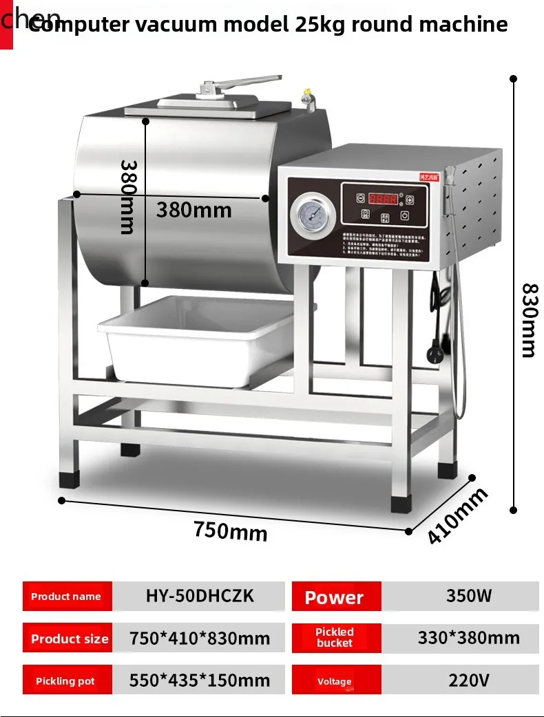 ZML macchina per pancetta commerciale miscelatrice automatica piccolo negozio di pollo fritto