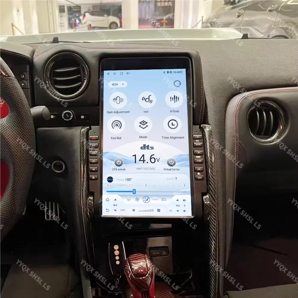 

Android audio For Nissan GT-R GTR 2009-2015 Android 14 Octa Core 8+256G Car Multimedia Player Stereo Radio