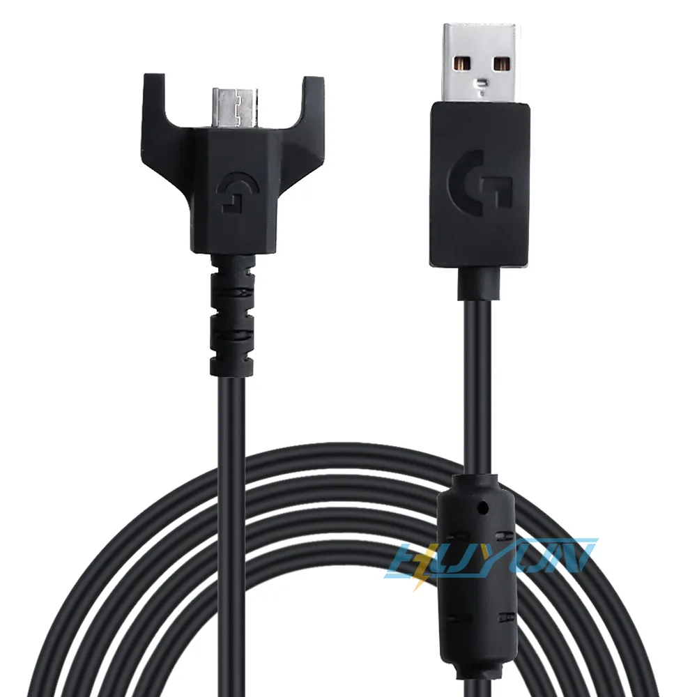 خط استبدال كابل شحن USB للوحة المفاتيح اللاسلكية Logi.tech G PRO X