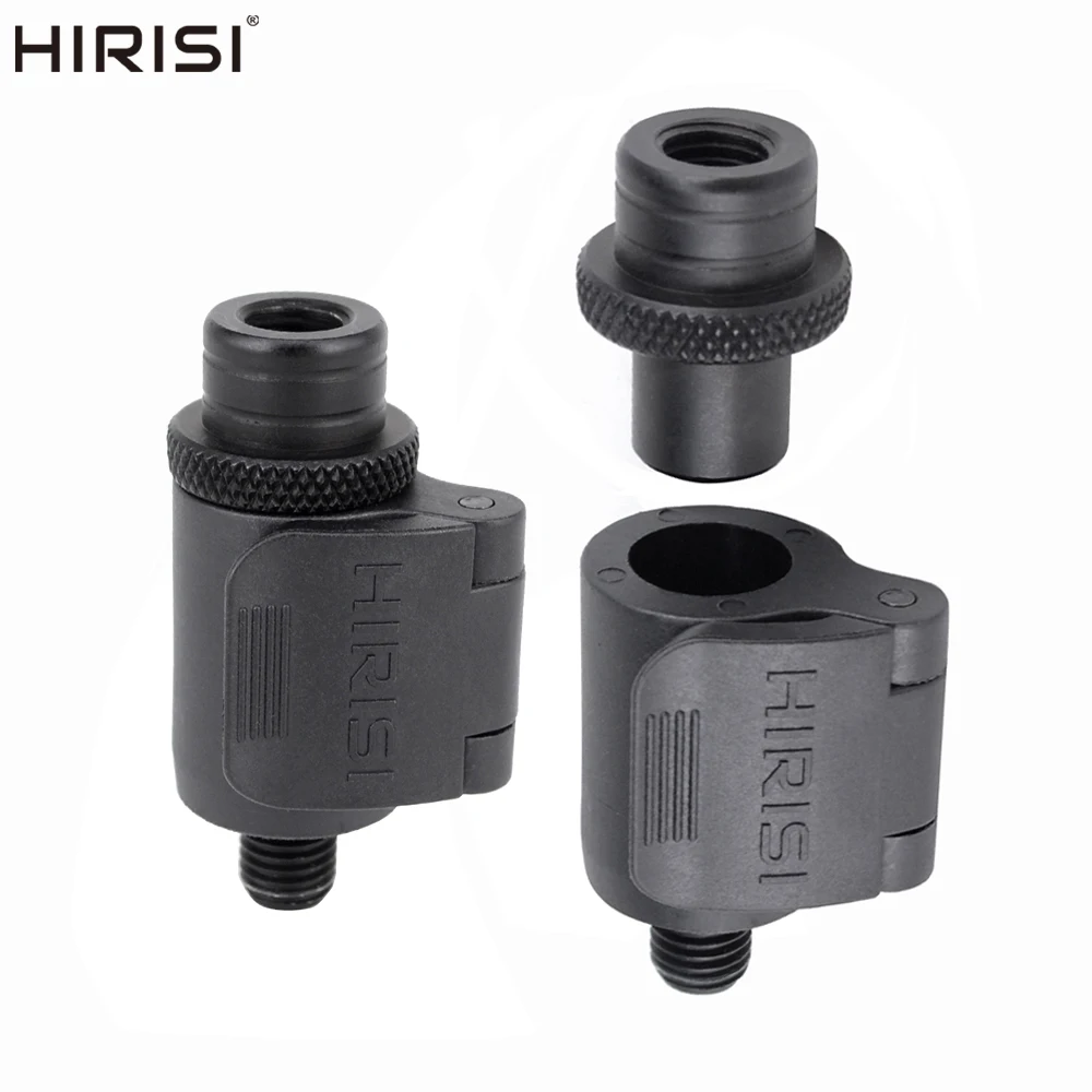 Hirisi Carp Fishing Quick Change Connector Aluminium For Carp Fishing Alarms Rod Pod Bank Sticks AQ211