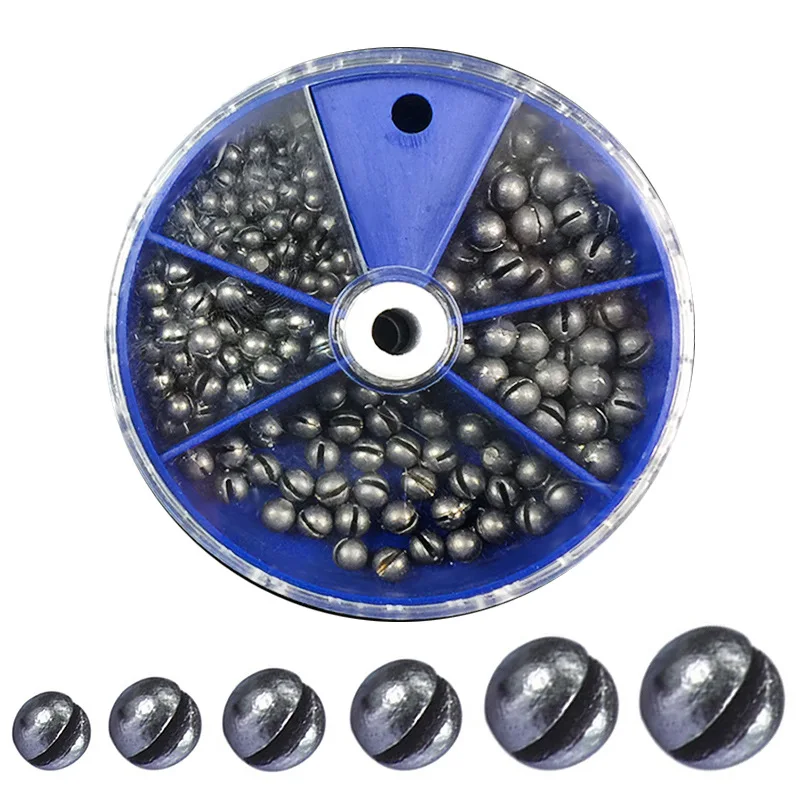 205pcs removable fishing weights