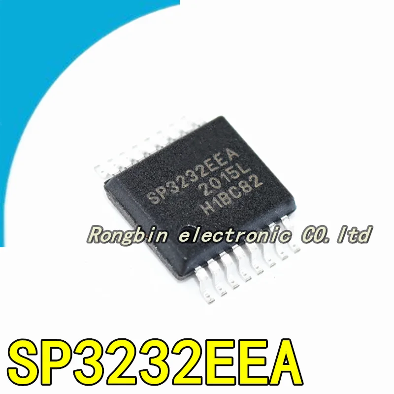 5PCS NEW SMD SP3232EEA SP3232EEA-L SSOP-16 RS232 Transceiver IC