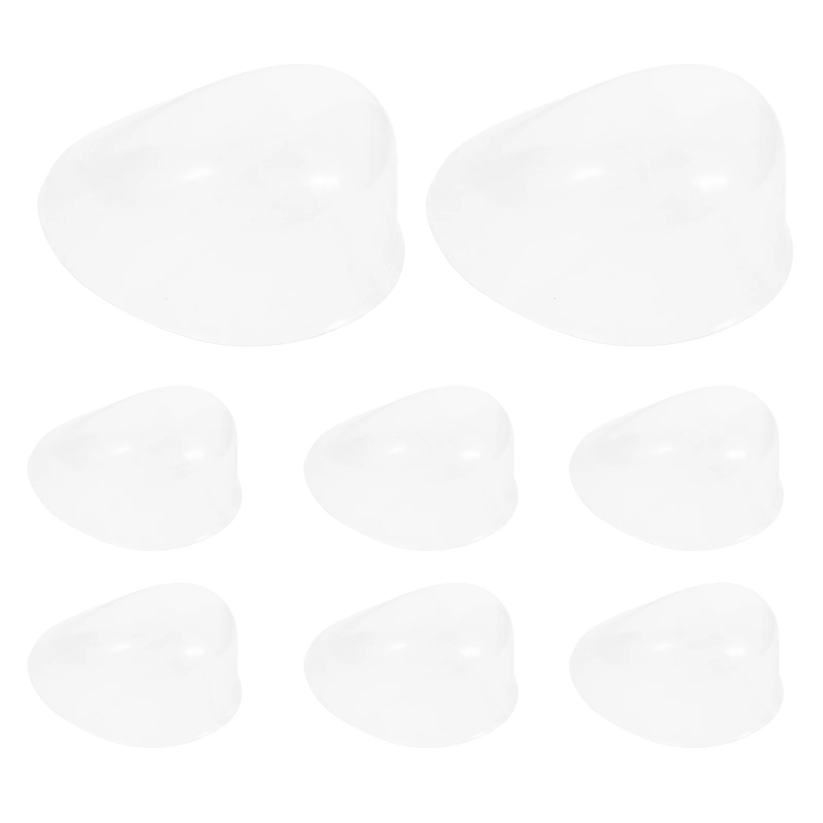 

10pcs Cap Support Stand Transparent Hat Shaper Inserts for Shape Display Tray Pressure Resistant Newsboy Beret