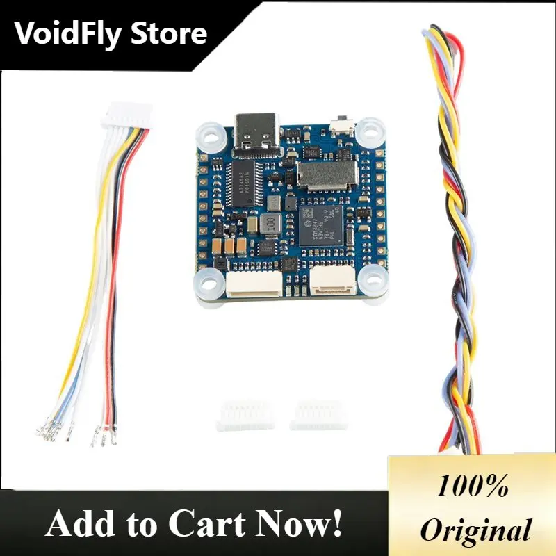 VoidFly ABKQ-For FPV RC Racing Drone H743 SLIM V3 Flight Controller 2-8S STM32H743VIH6 H743 Betaflight Betaflow 7XUART Port OSD