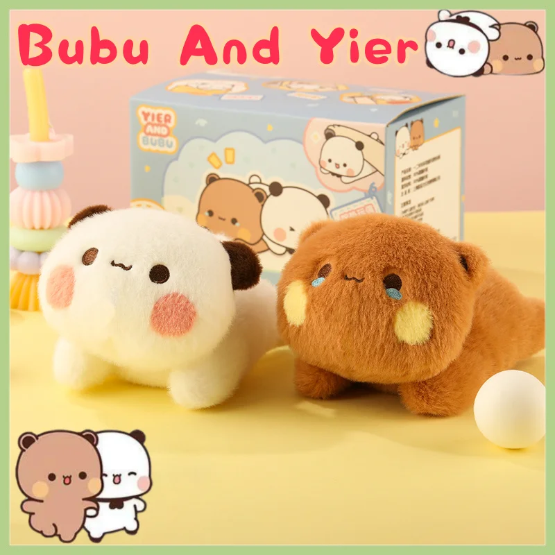 

【NEW】Original Panda Bubu And Yier Plush Toy Cute Cartoon Panda Bubu & Dudu Wrist Rest Desktop Companion Plush Toy Gift