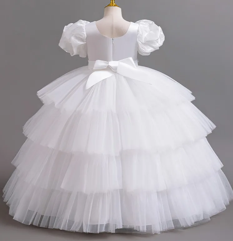 Luxury Children's Party Dress Elegant Girls' Prom Dress Princess Clothing for Ceremonial Occasions Ages 4-12