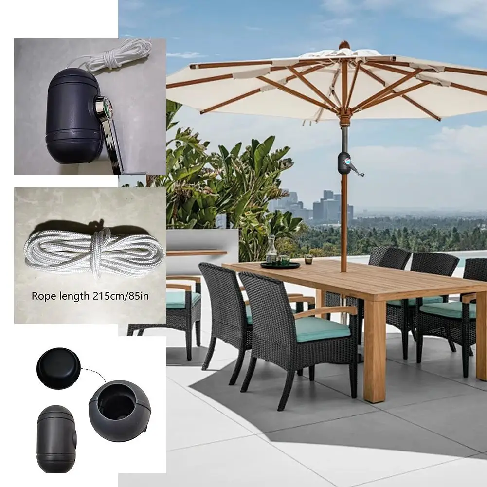 

Outdoor Sunshade Accessories Roman Umbrella Accessories Replacement Accessories Umbrella System Tray Umbrella Shaking O6J6