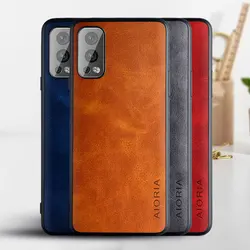 phone Case for Oneplus Nord 2 5G coque Luxury Vintage leather Skin covers for oneplus nord 2 5g case funda capa