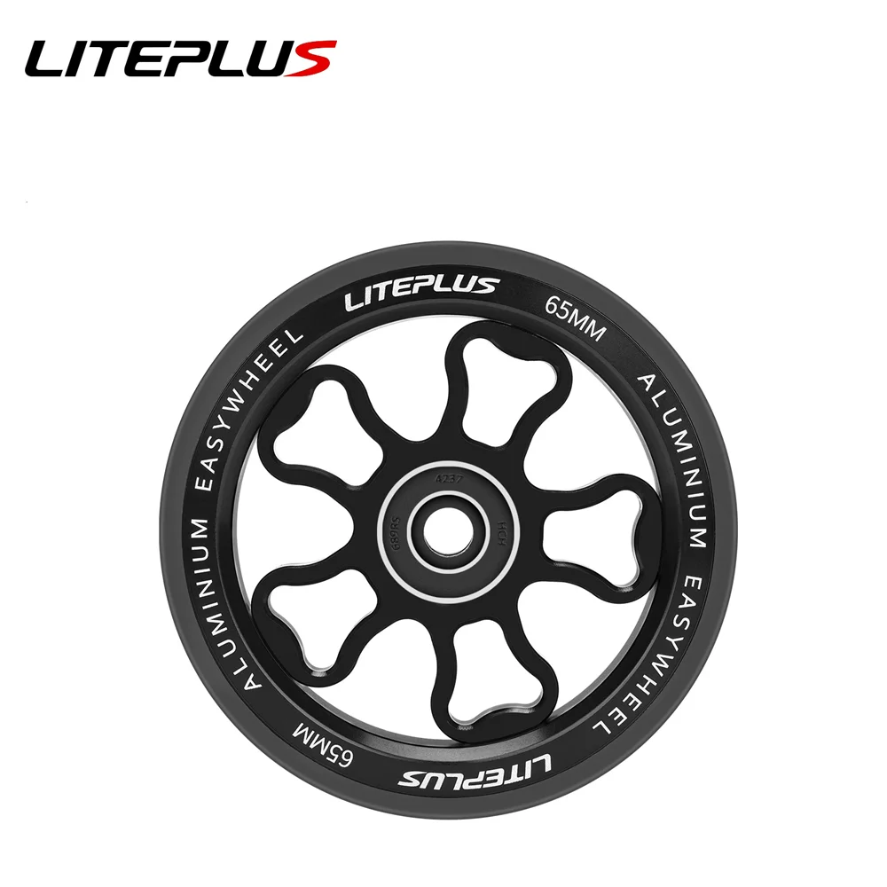 New Easywheel folding bike for Brompton Easy Wheel 70mm cline pline tline compatible with Aceoffix C5