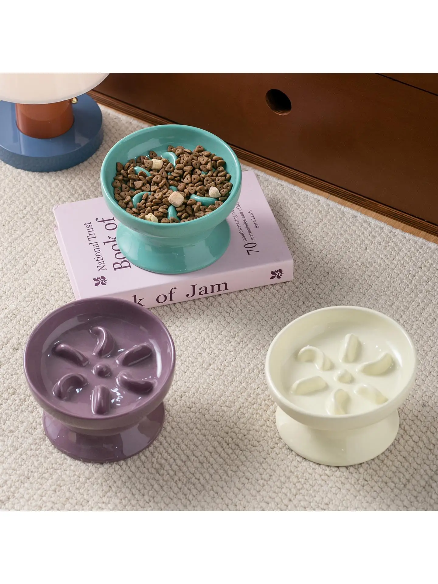 creative-pattern-high-legged-slow-eating-bowl-cerc-pet-bowl-anti-choking-durable-dog-bowl-with-ne-protection