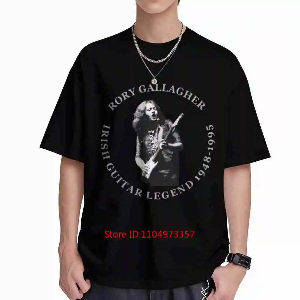 Lori Galaski Irish Guitar Mythology Barry Sean 1978 Short Sleeve Tee 100% Cotton T-Shirt