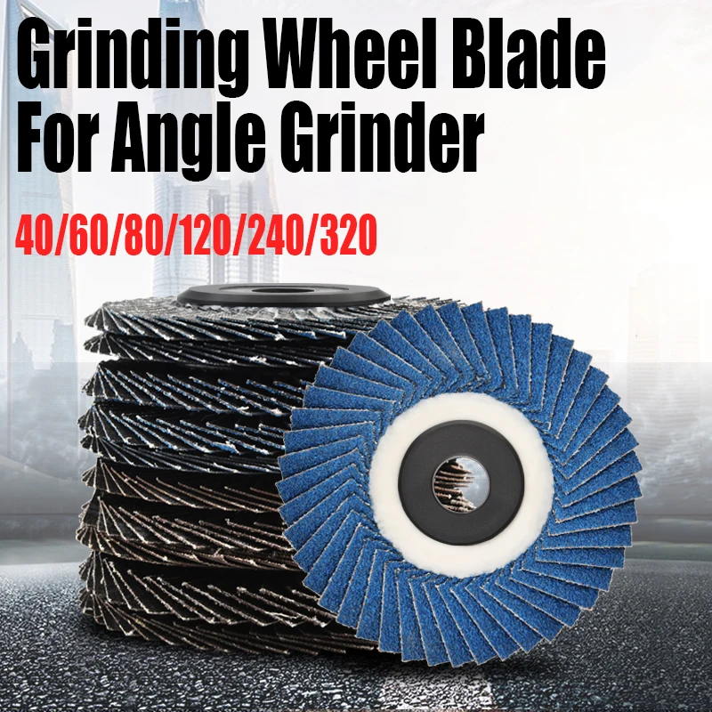 1/5/10PC 40/60/80/120/240/320 Grit Sanding Disc Flap Discs Grindering Discs Sanding Wheel Grinding Wheel Blade For Angle Grinder