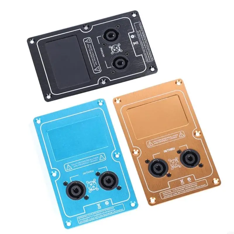Bảng điều khiển phía sau của loa hợp kim bằng nhôm 270B để kết nối toàn trong giai đoạn và phụ kiện loa môi trường studio