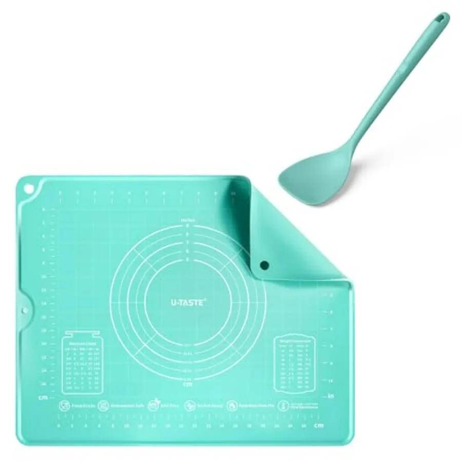 

Пищевой жидкий силиконовый коврик для кондитерских изделий размером 16 x 20 дюймов и термостойкий на 600 футов длиной 13,76 дюйма, ширина 3,63 дюйма, шпатель вок для кухонной перемешивки