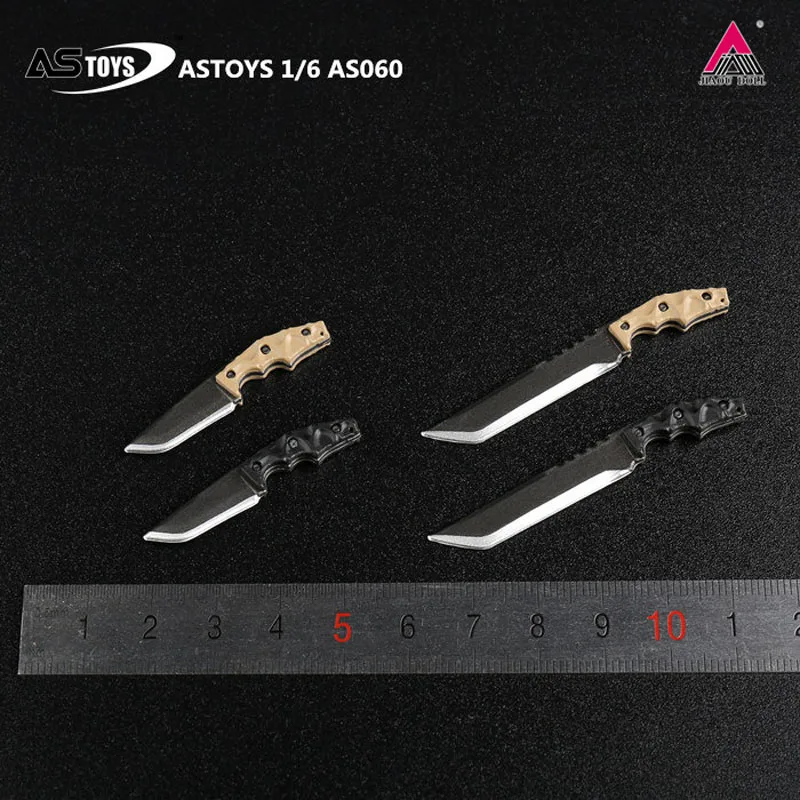 AS060 1/6 Scale Military Tactical Dagger Model Long Short Daggers For 12 Inch Doll Soldier Figures Accessories