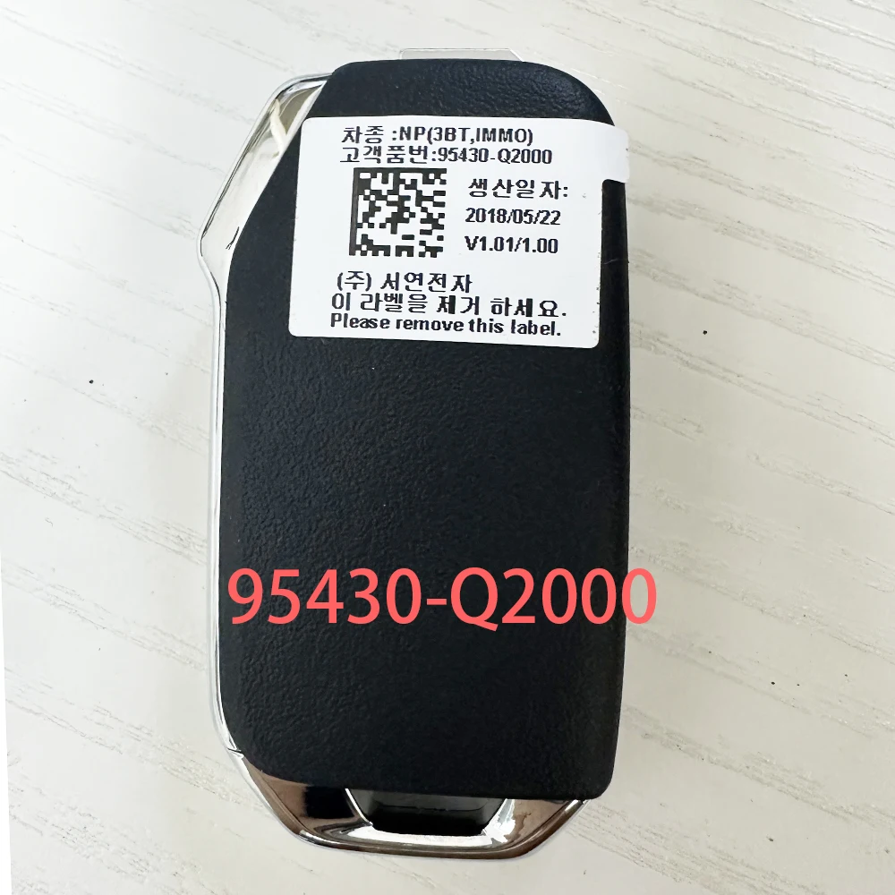 

Original 433MHZ 4A Chip Remote Control Key for KlA 95430-Q2000 2018 2019