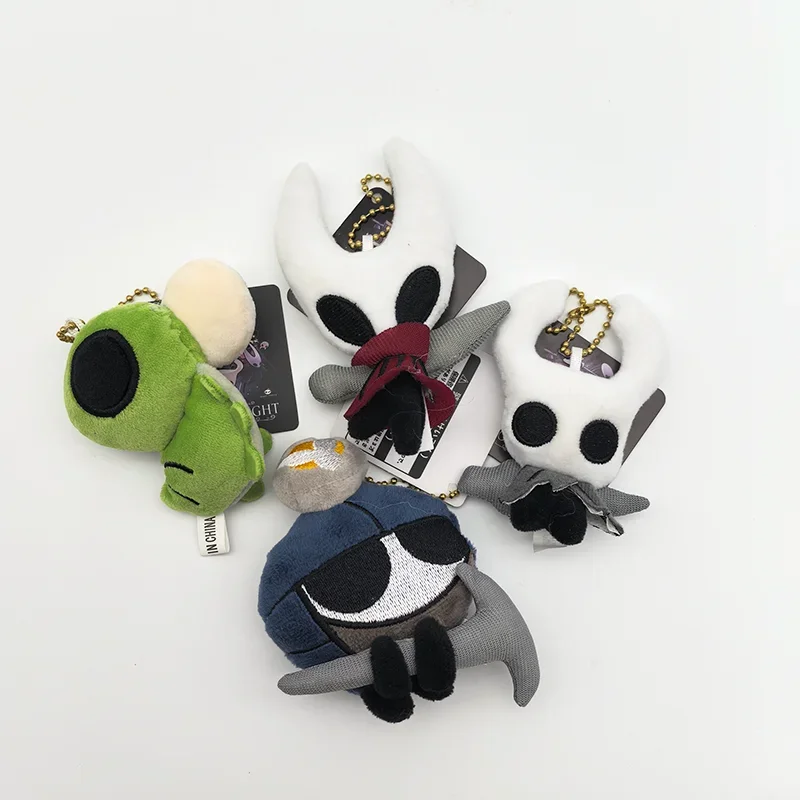 Cute Game Style Knight Plush Keychain, Cartoon Charm