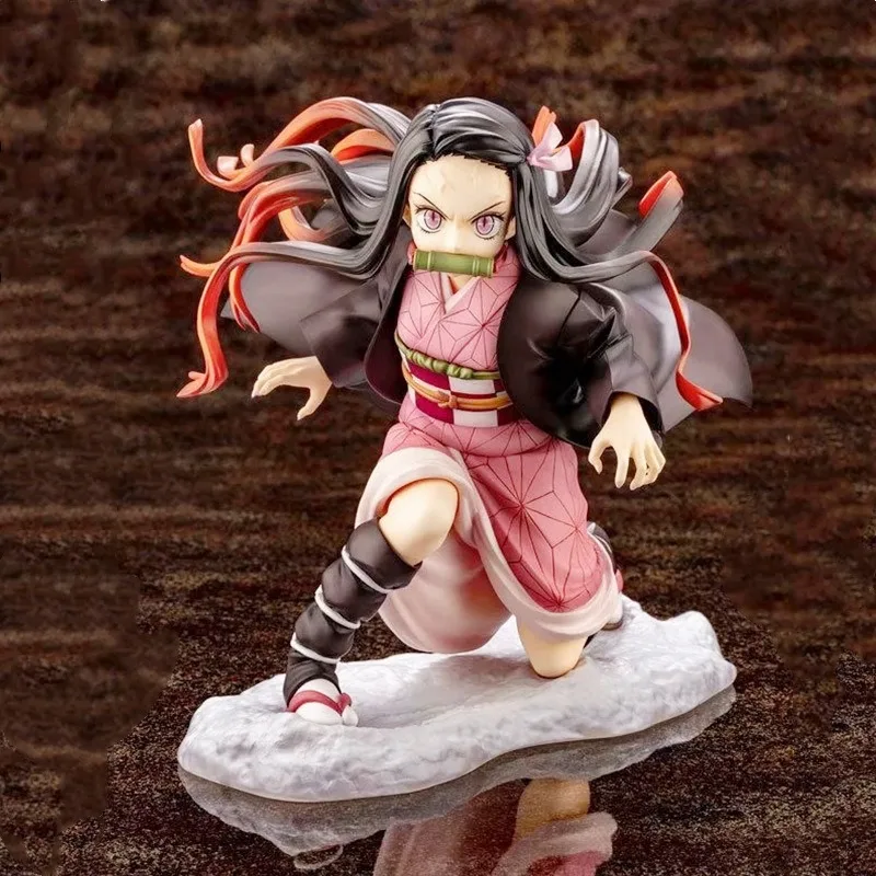 

Demon Slayer: Kimetsu no Yaiba Nezuko Kamado Animation Wholesale Figure Model Doll Ornaments