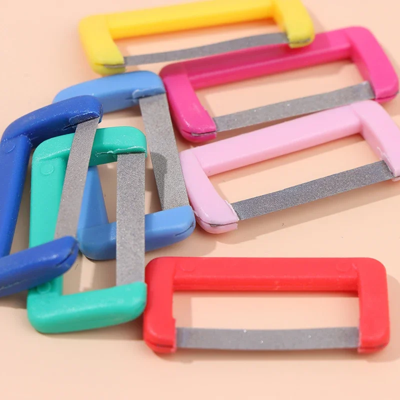 1/3개 치과용 연마 스트립, 치아 미백용 인터프로시멀 연마 스트립, 교정용 에나멜 연마 도구 구강 관리