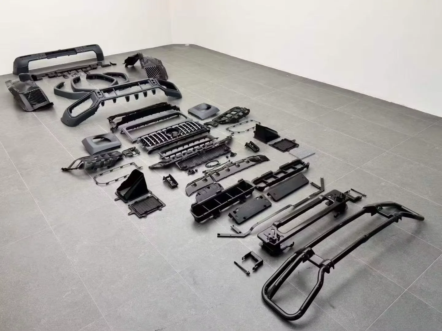 For G Class W464 2019-2024 Upgrade W465 2025+  Style Front/Rear Bumper Clips New Luxury Modification Universal BodyKit BULL BAR