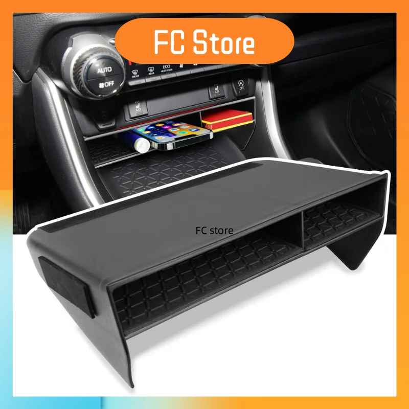 

For Toyota RAV4 Center Console Orgainzer 2024 2023 2022 2021 2020 2019,Upgraded Large Slots Console Storage Tray RAV4 Accessorie