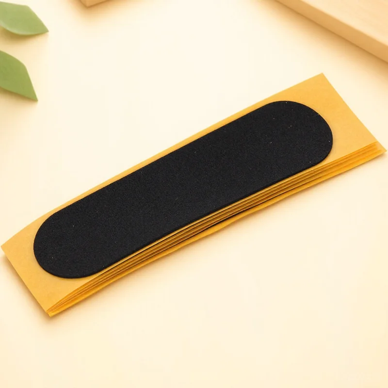 

6Pcs Grip Tape for Fingerboards Foams Material Non-Slip Stickers Black Mini Skateboard Decal Improved Control Shock Absorption