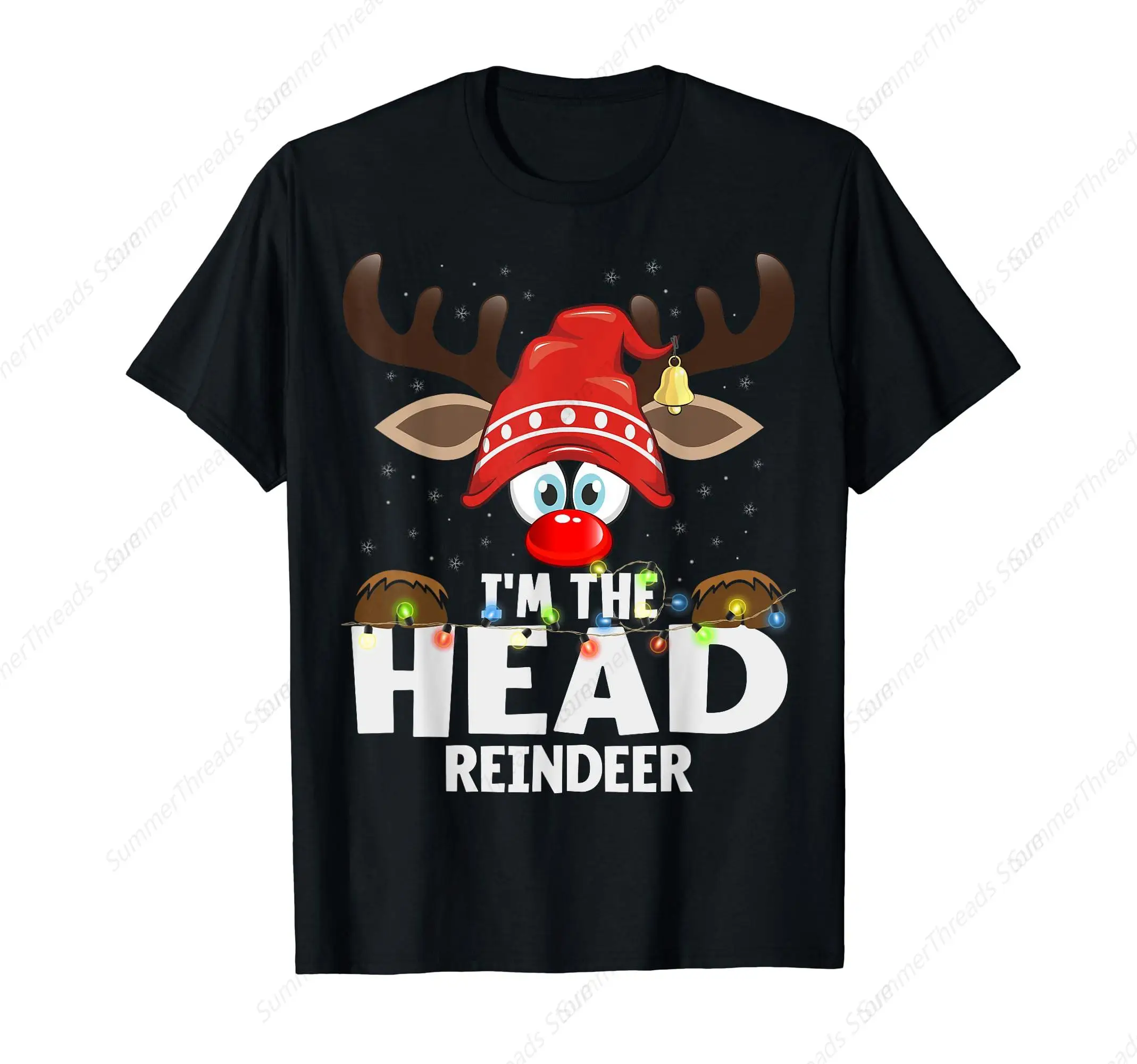 Christmas Matching I'm The Babysitting Reindeer T-Shirt