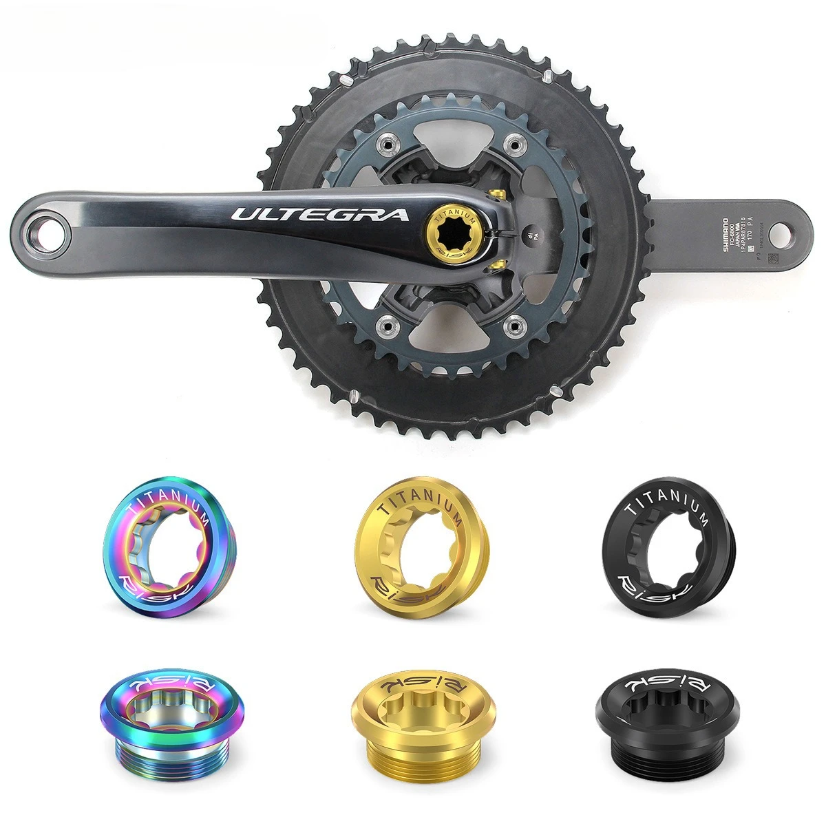 

Mountain Bike Crankset Cover M20mm Bottom Bracket Locking Titanium Torx Screw