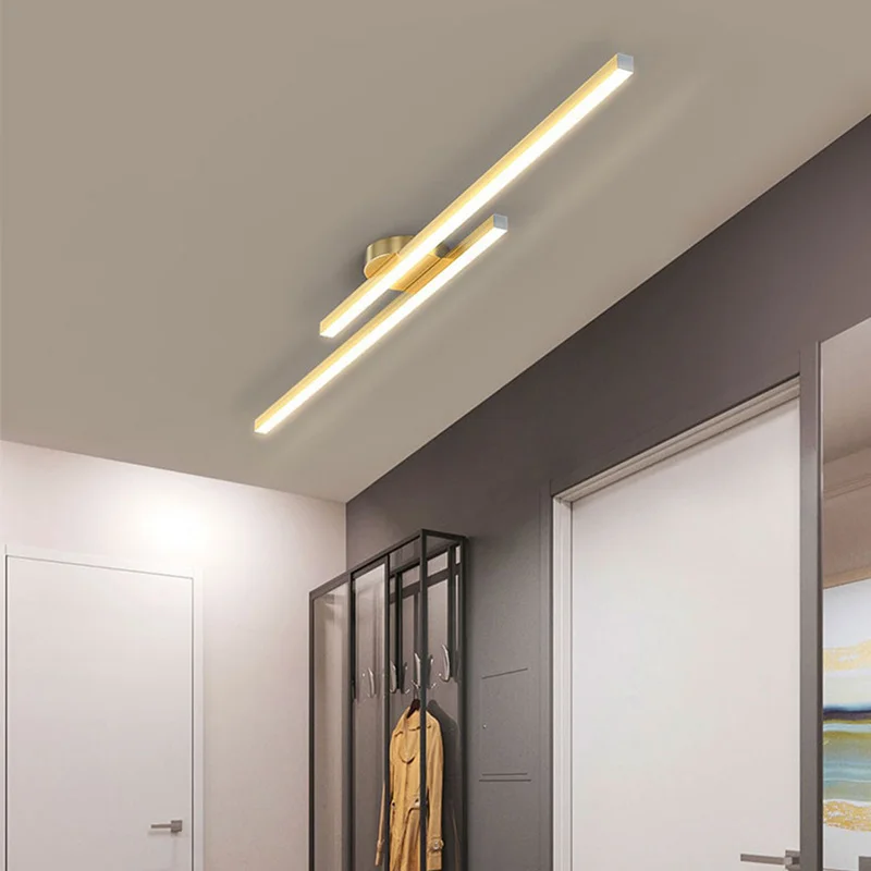 

Simple Modern Long Aisle Corridor Light Creative Nordic Luxury Recessed Led Ceiling Lights Door Balcony Entrance Porch Light