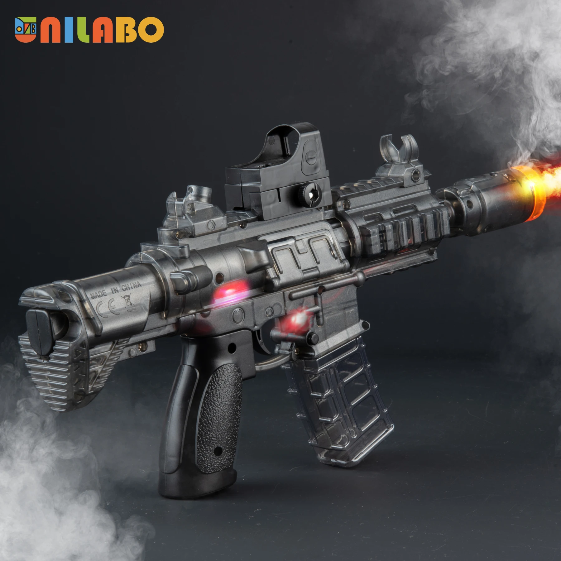 2025年新発売 電動サウンドライトトイガン 子供向け-ダイナミックライト、楽しいサウンド、安全、耐久性-ハロウィン、クリスマス、誕生日プレゼント 3歳以上