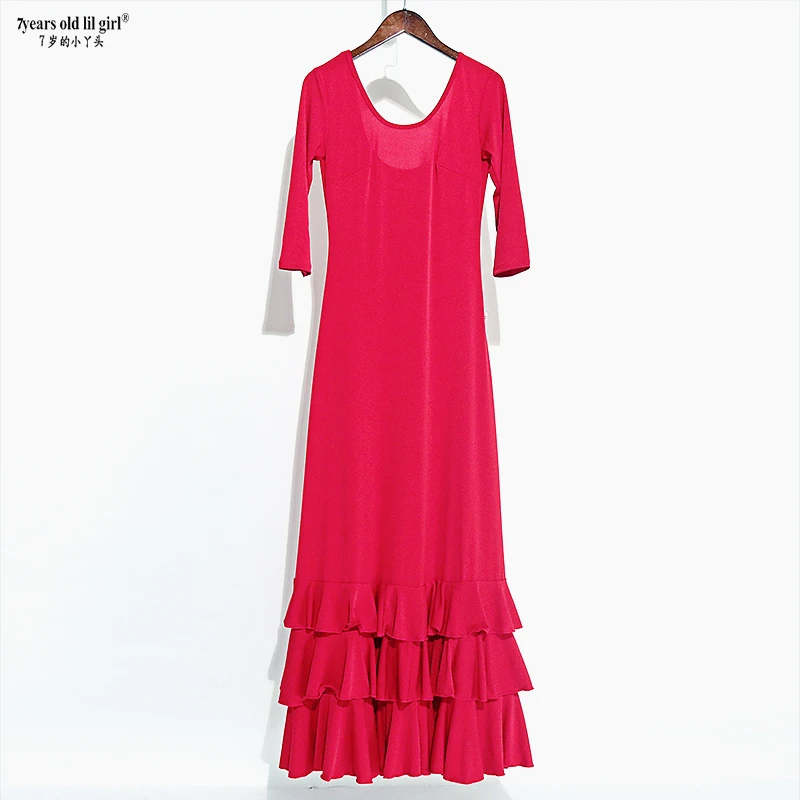 Vintage Flamenco Dance Dress 2025 Evening Dresses  Spanish Dance  Embellished Dresses ENE09