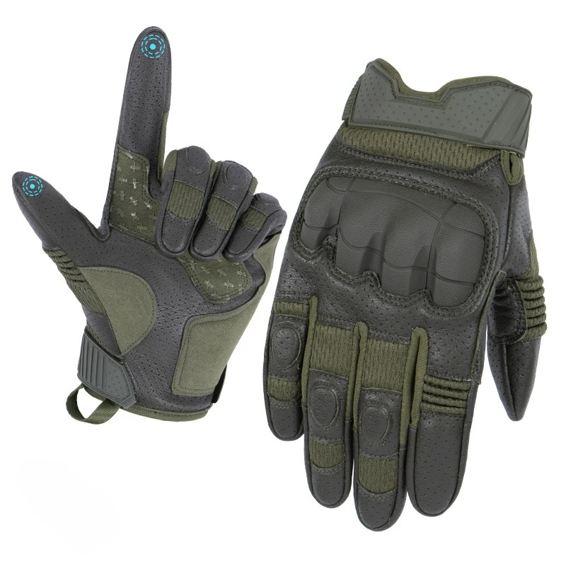 Tactical Breathable, Wear-resistant, Anti-slip Multi-functional Outdoor Gloves with Full Fingers for Training