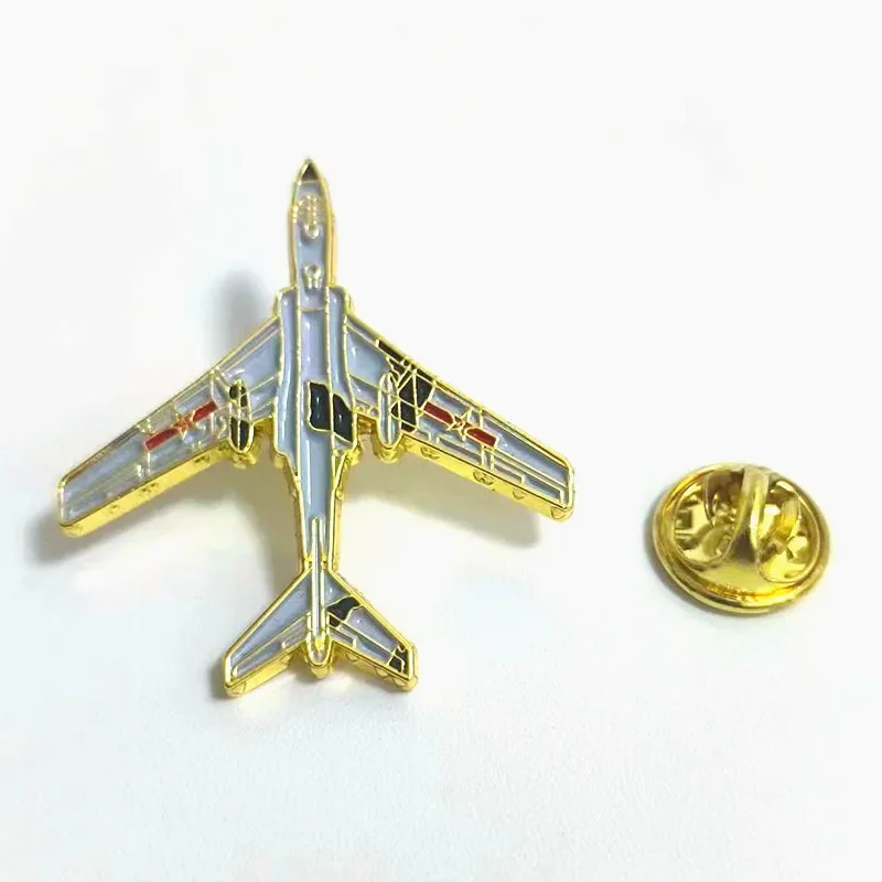 Retro Airshow Fighter Jets Airplane Brooch Pin Unisex Metal Badge Enamel Pins DIY Aircraft Jewelry Clothing Accessories Gifts