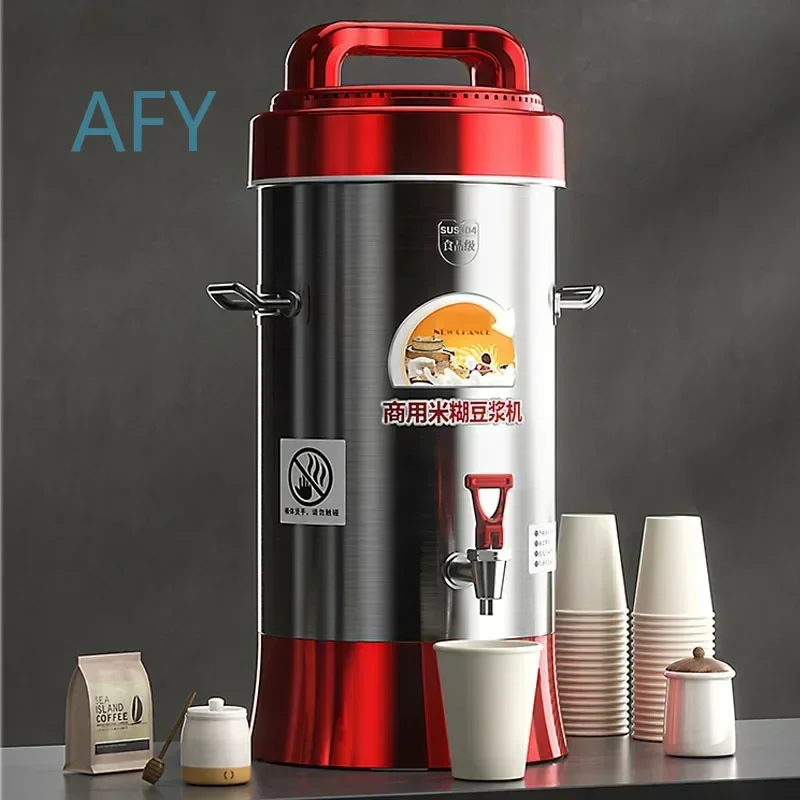 New Upgrade 10L 15L 20L Soymilk Machine for Home Kitchen Commercial Use for Soybean Milk Rice Paste Non-Cooking Fresh Ground