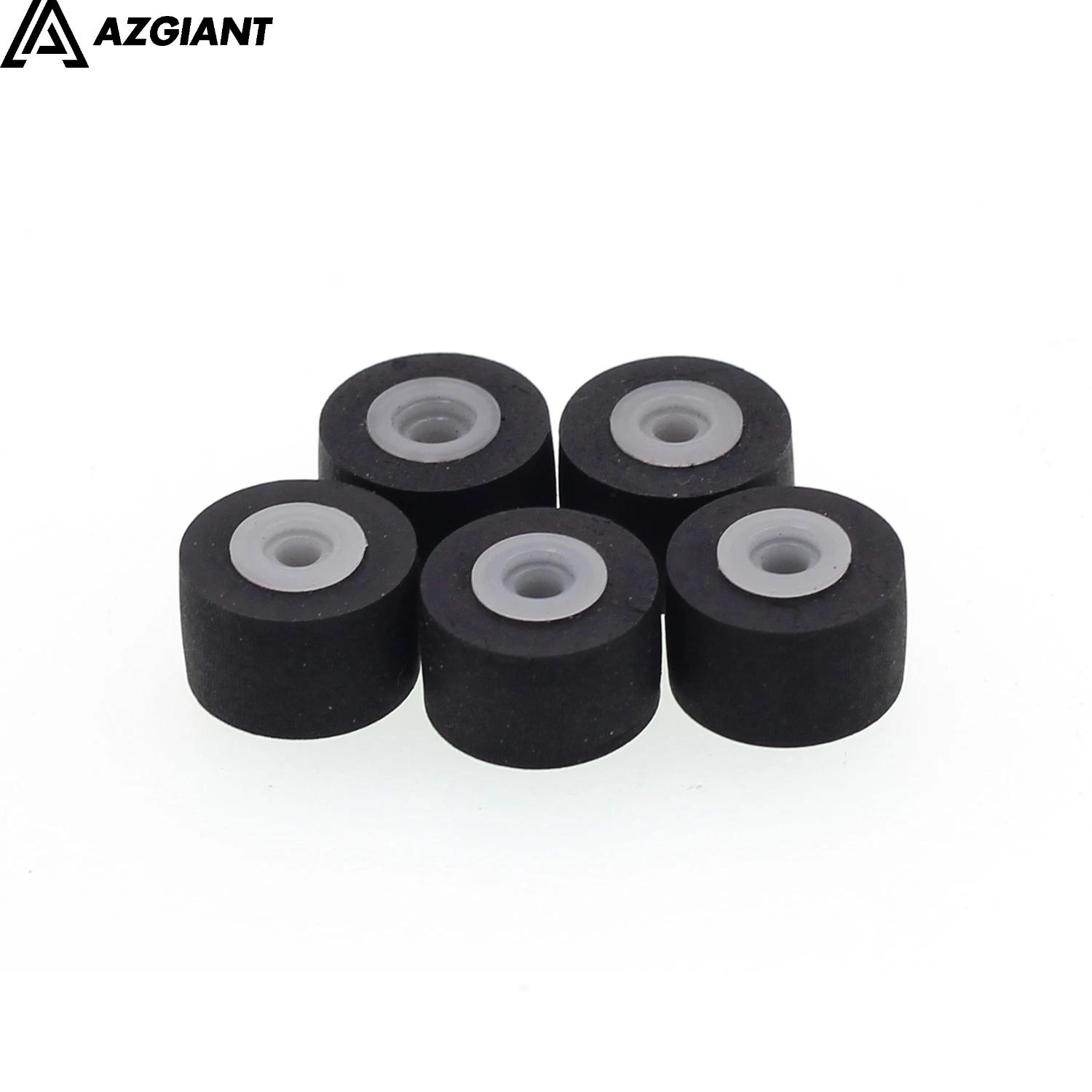 5pcs 10.5mmx7.2x2mm car retractor press belt pulley deck audio pressure recorder press cassette deck pinch roller tape Card Seat