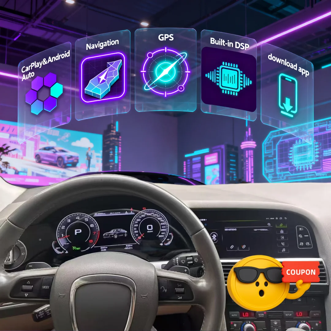 For Audi A6 A6L C6 …