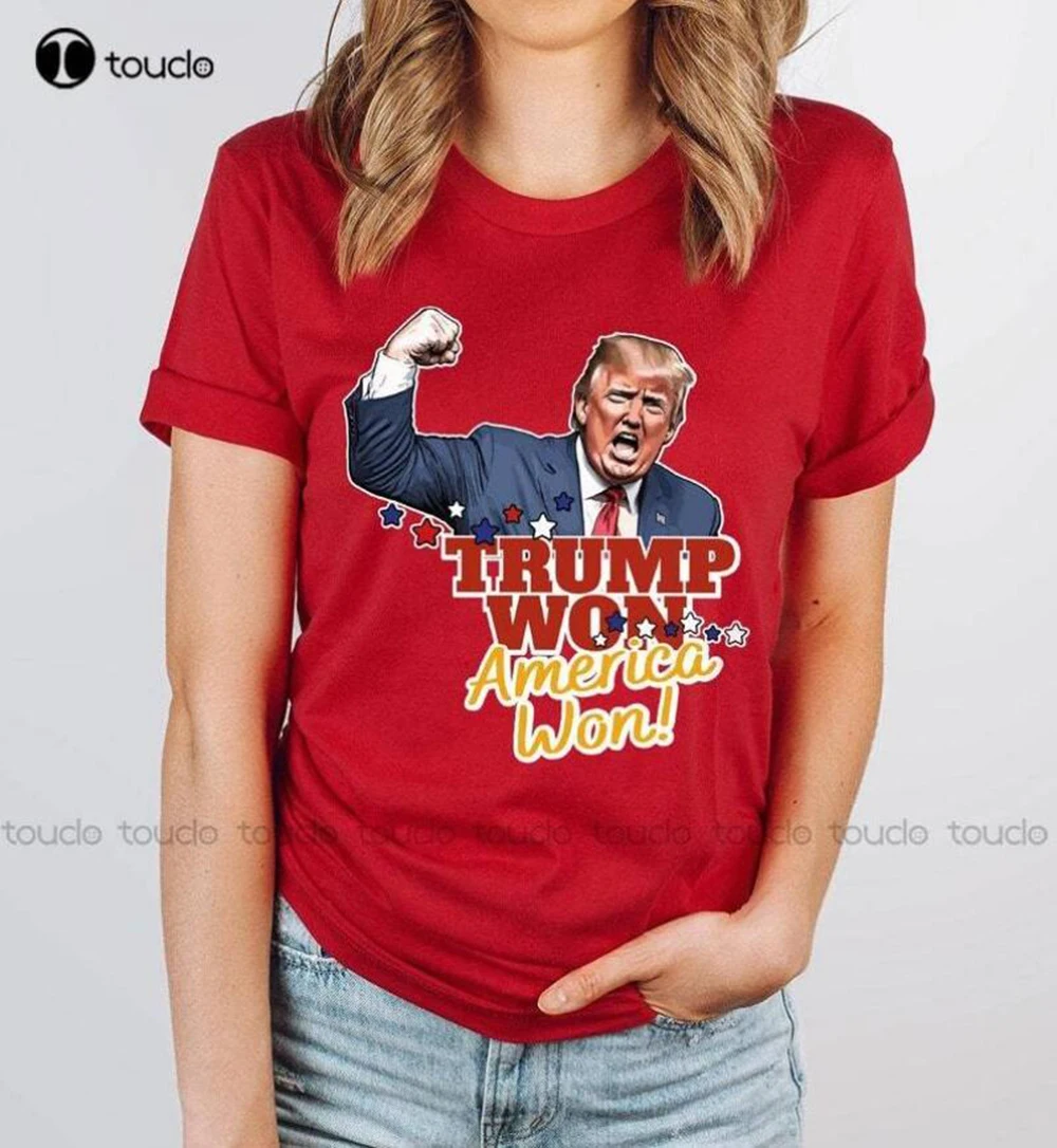 Trump Won Again Shirts, Trump T-Shirt, Election Shirt, After Election Shirt, Trump 2024 Republican Shirt, Donald Trump Tshirts