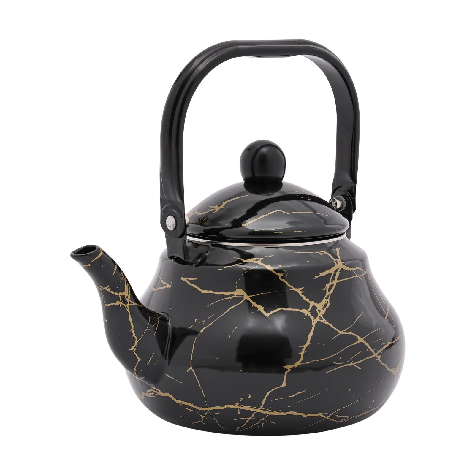 Image 6: Théière en émail, 2 L, pour thé et café
