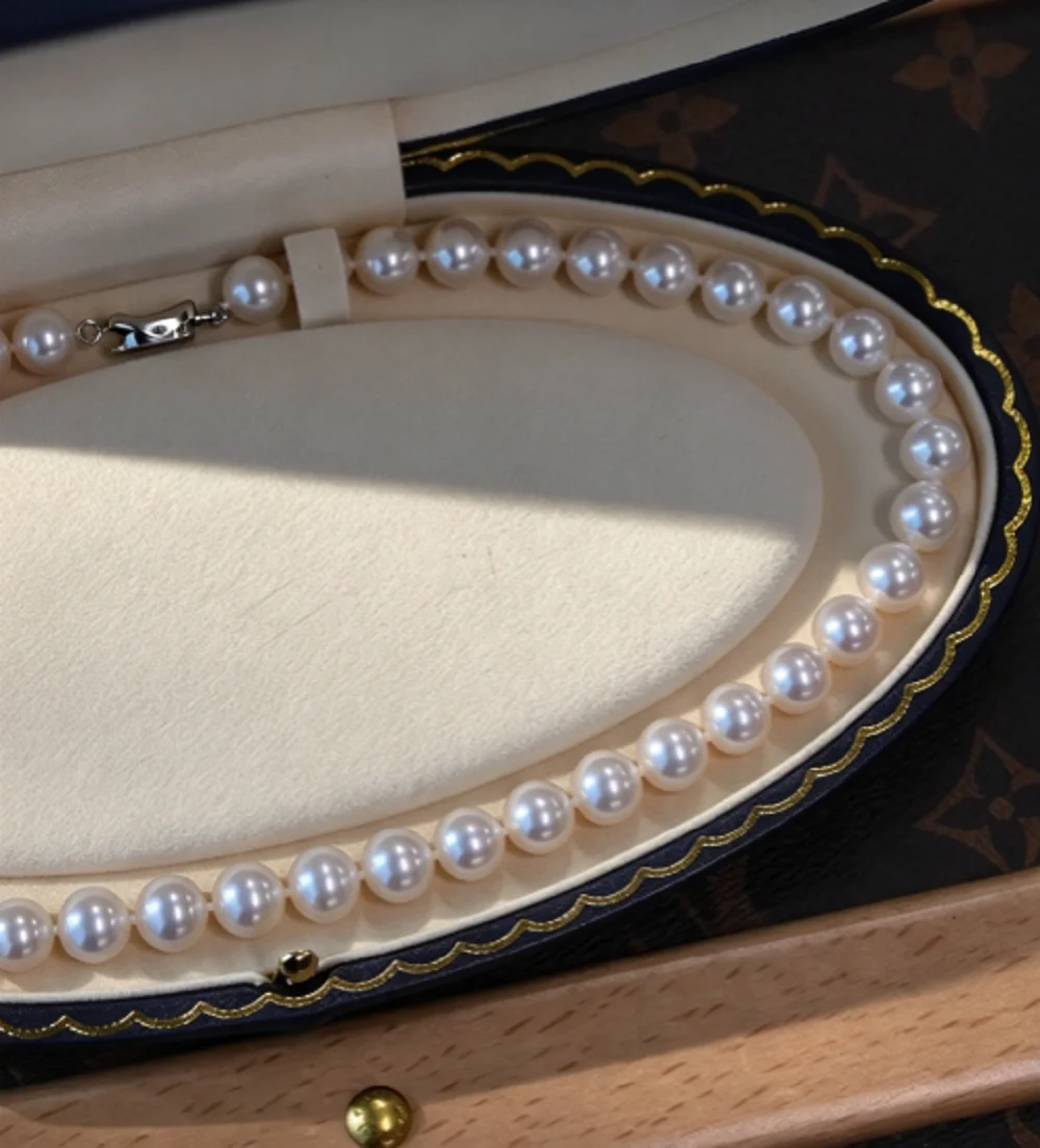 Classic Natural Japanese Pearl - огляд і ціна Silver Bead Clasps For Pearl Necklace
